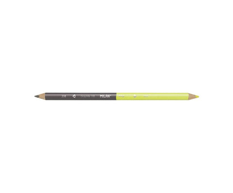 Milan Bi-Colour Yellow and Graphite Pencil