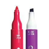 ooly Colour Layers Double Ended Layering Markers - Set of 8