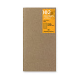 Traveler's Company Notebook Refills, Regular Size