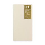 TRAVELER'S Notebook 013 Lightweight Paper Notebook