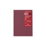Traveler's Company Notebook Refills, Passport Size