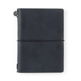 Traveler's Company Leather Notebook, Passport Size