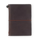 Traveler's Company Leather Notebook, Passport Size