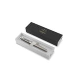 Parker IM Fountain Pen, Brushed Steel with Chrome
