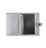 Finsbury Personal Leather Organiser, Slate Grey
