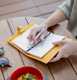 Finsbury Personal Leather Organiser, Mustard