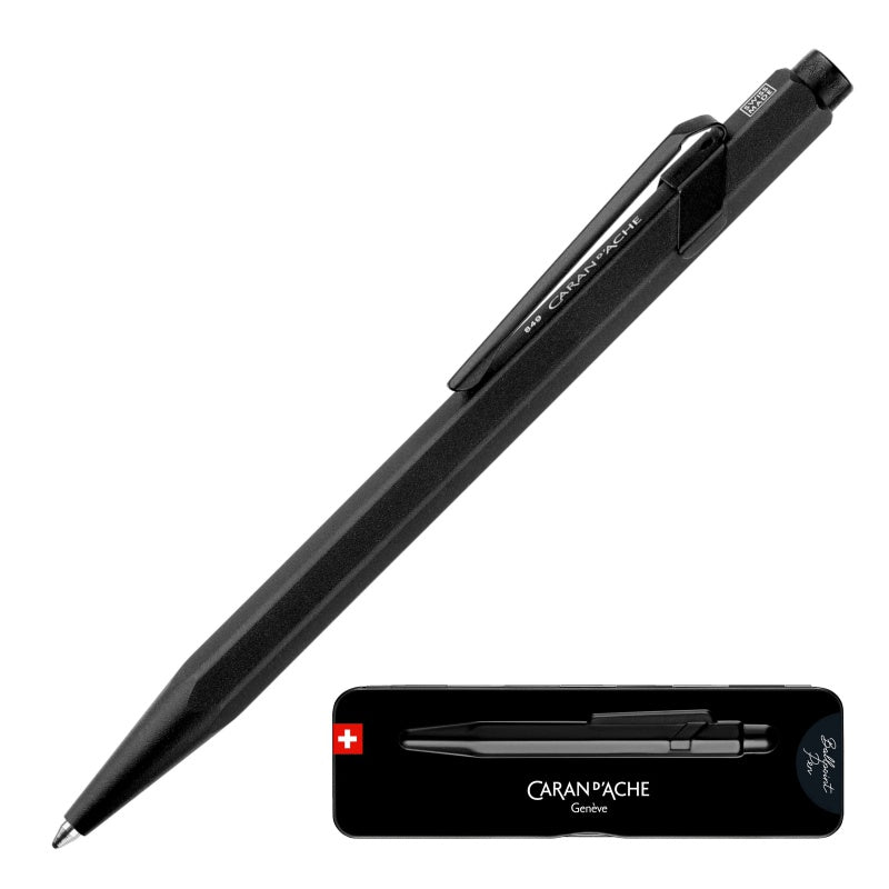 Caran d'Ache 849 Black Code Ballpoint Pen – Bartrums & Co Ltd