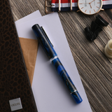 Nahvalur Schuylkill Fountain Pen, Marlin Blue