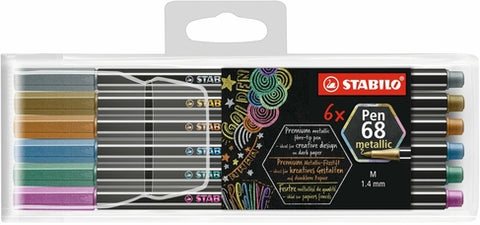 Stabilo Pen 68 Metallic Set