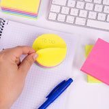 Milan 250 Removable Sticky Notes, Neon