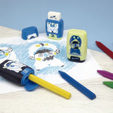 Milan Yeti Design Sharpener and Eraser