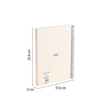 Milan A5 Notebook, Hardcover, Lined
