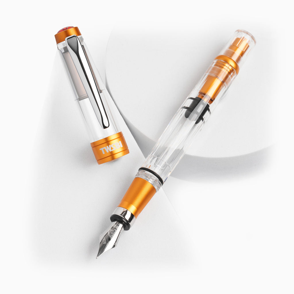 未使用TWSBI Diamond 540 万年筆 EFデモンストレータ オレンジ TWSBI Diamond 580 AL Fountain Pen, Sunset – Bartrums & Co Ltd