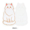 Midori Letter Set, Die-cut Cat