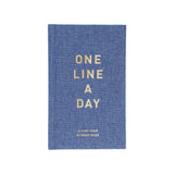 Denim One Line A Day, A Five-Year Memory Book