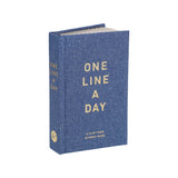 Denim One Line A Day, A Five-Year Memory Book