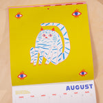 2024 Ashley Percival Calendar, The Cats Artist Collab