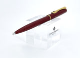 Diplomat Traveller Ballpoint, Dark Red Gold