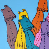 Ark Leather Bookmarks, Cat & Dog Tail