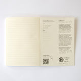 Coffee Notes Lay Flat Notebook, Grass