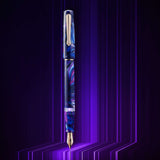 Nahvalur Schuylkill Fountain Pen, Cichlid Purple