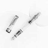TWSBI Diamond 580ALR Fountain Pen, Nickel Grey