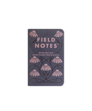 Field Notes 2025 Quarterly Edition Fall Flowers, 3 Pack