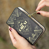 Great Gatsby Zip Around Purse