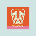 2024 Ashley Percival Calendar, The Cats Artist Collab