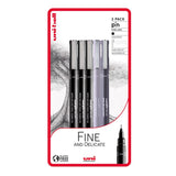 Unipin Fineliners, Fine & Delicate Set