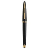 Waterman Carène Fountain Pen, Black with Gold Trim