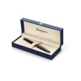 Waterman Carène Fountain Pen, Black with Gold Trim