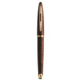 Waterman Carène Fountain Pen, Amber with Gold Trim
