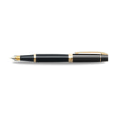 Sheaffer® 300 Fountain Pen, Glossy Black With Gold Trims