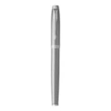 Parker IM Fountain Pen, Brushed Steel with Chrome