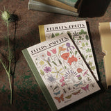 Set of Two A5 Notebooks, Fleures et Feuilles