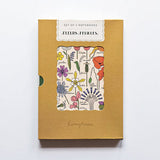 Set of Two A5 Notebooks, Fleures et Feuilles