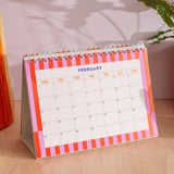 Checks & Stripes, 2024 Desk Calendar