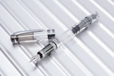 TWSBI Diamond 580ALR Fountain Pen, Nickel Grey