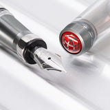 TWSBI Diamond 580ALR Fountain Pen, Nickel Grey