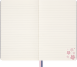 Moleskine Sakura Notebook, Large, Hardback Ruled or Plain