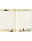 Midori Yuru Log B6 Notebook, Cat