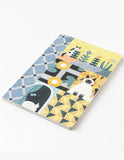 Midori Yuru Log B6 Notebook, Cat