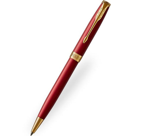 Parker Sonnet Ballpoint, Red and Gold