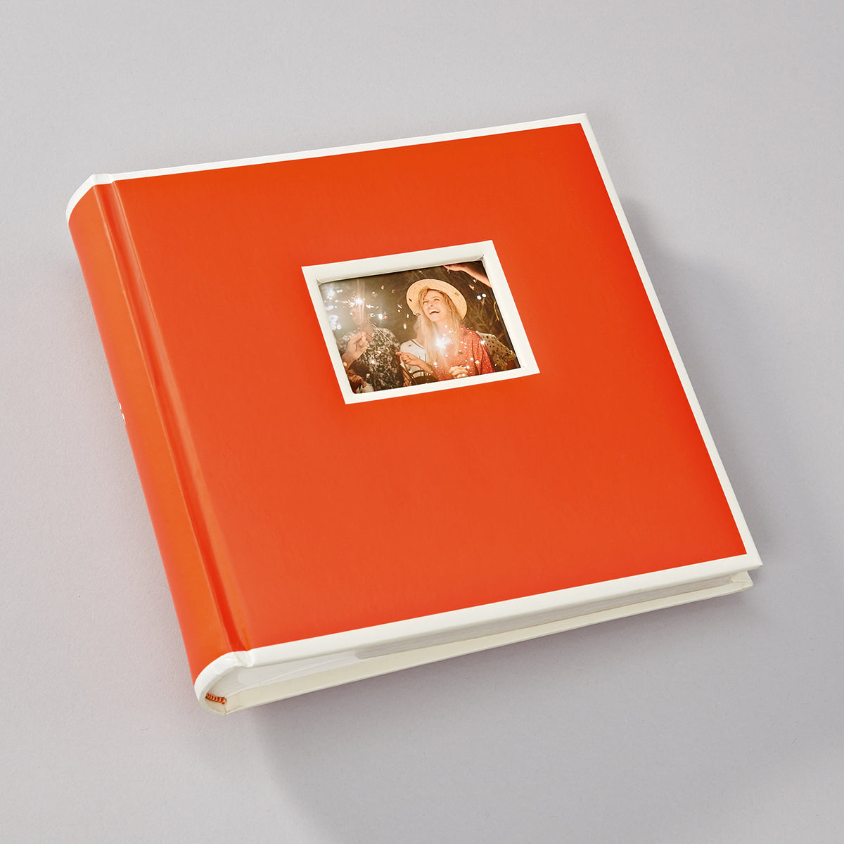 Semikolon 364112 CD- en fotobox - 17,7 x 15,7 x 25,6 cm - voor 10 x 15 cm foto's - cover moss pastelgroen