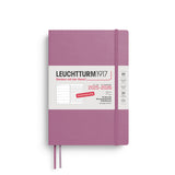 Leuchtturm1917 Weekly Planner & Notebook 2025/2026, 18 Months, Medium Softcover