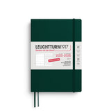 Leuchtturm1917 Weekly Planner & Notebook 2025/2026, 18 Months, Medium Softcover