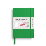 Leuchtturm1917 Weekly Planner & Notebook 2025/2026, 18 Months, Medium Softcover