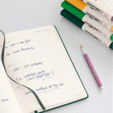 Leuchtturm1917 Weekly Planner 2025/2026, 18 Months, Medium Hardcover