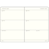 Leuchtturm1917 Weekly Planner 2025/2026, 18 Months, Medium Hardcover